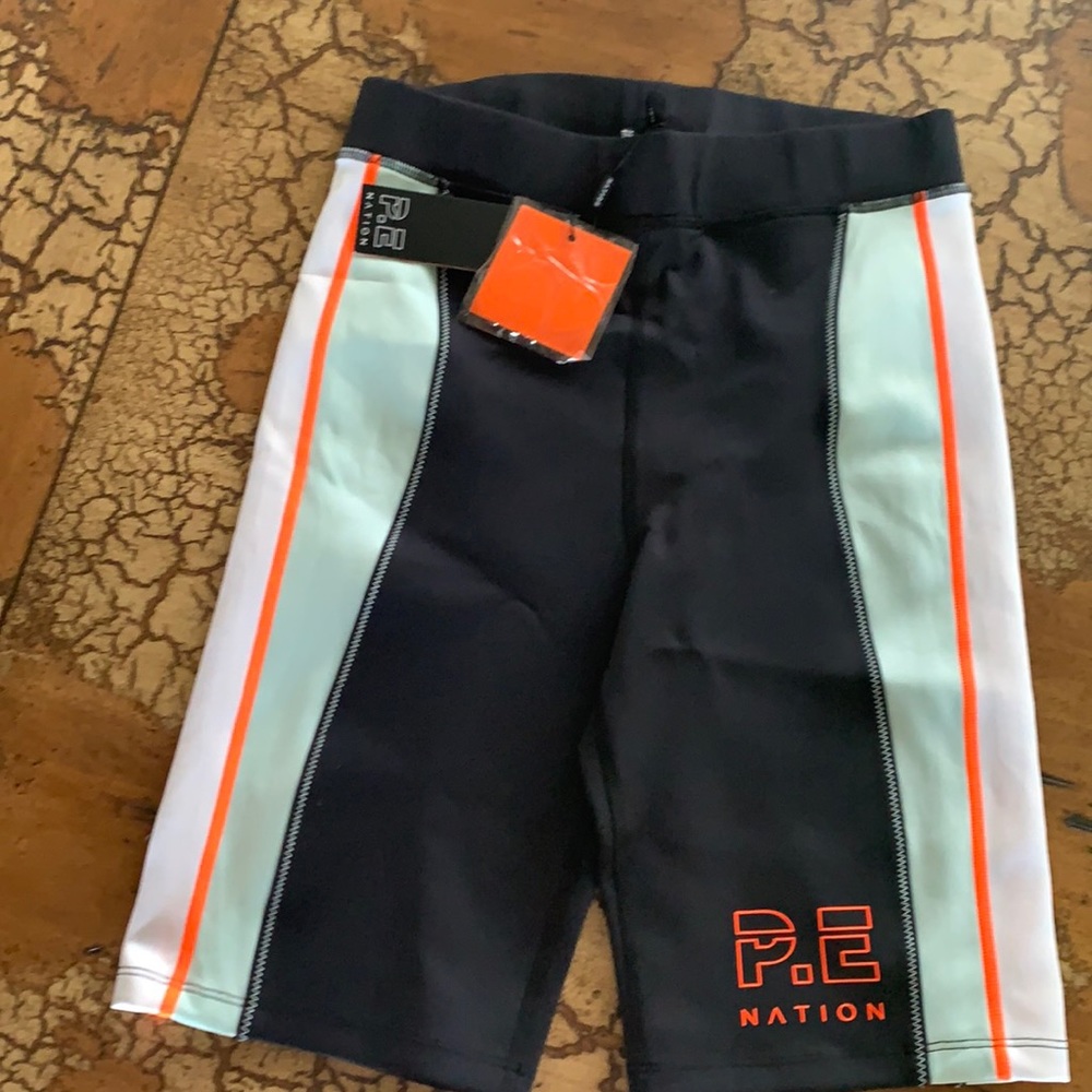 PE Nation legging shorts never worn